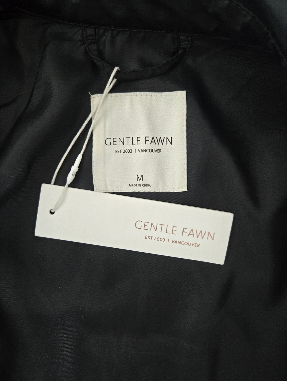 Gentle Fawn Black Faux Leather Jacket - Picture 5 of 5